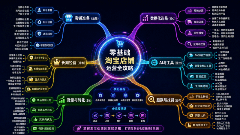 0001_零基础淘宝店铺运营全攻略-某草内参